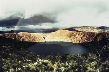 View of Lake Guatavita